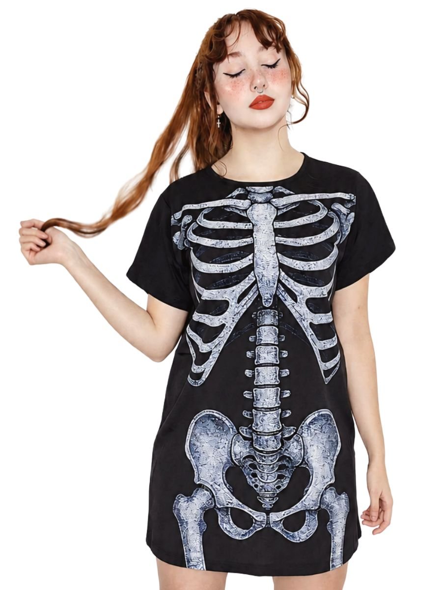 Vestido Esqueleto Skeleton