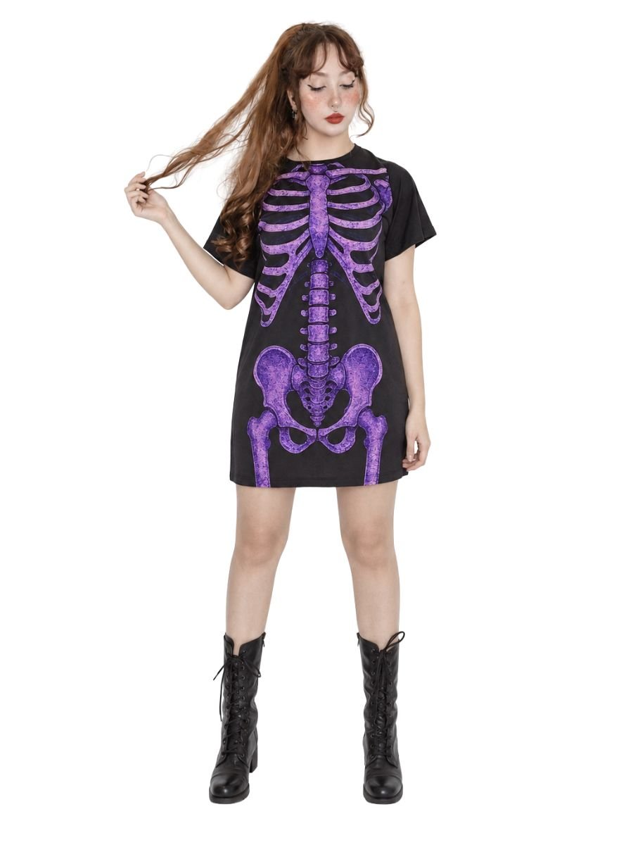 Vestido Esqueleto Skeleton