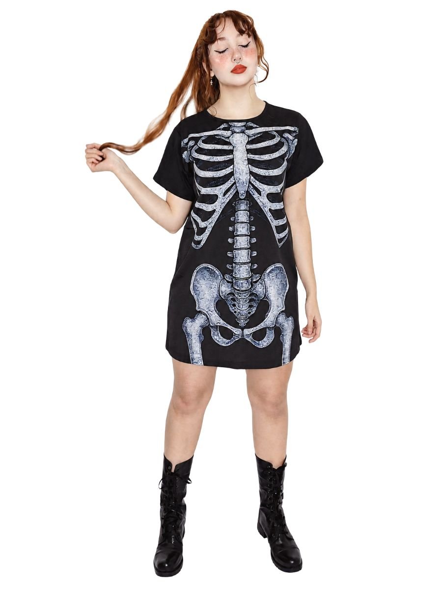 Vestido Esqueleto Skeleton