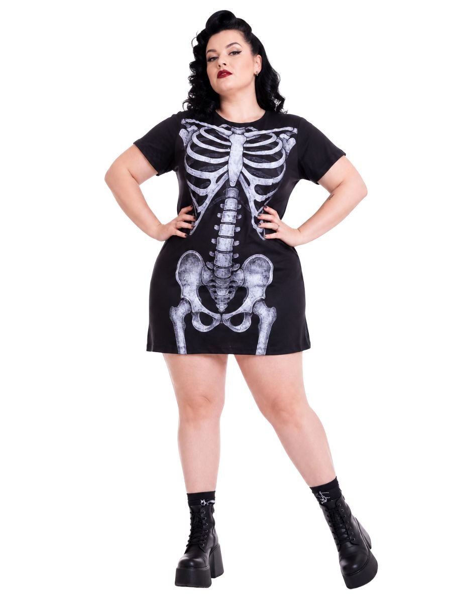 Vestido Esqueleto Skeleton