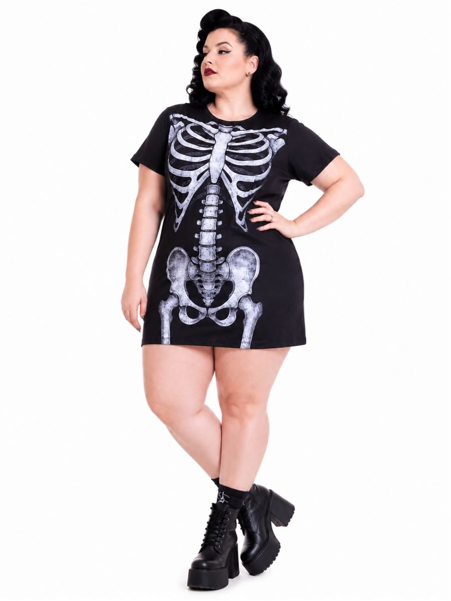 Vestido Esqueleto Skeleton