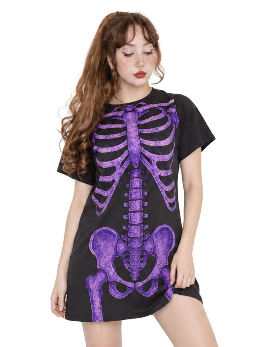 Vestido Esqueleto Skeleton