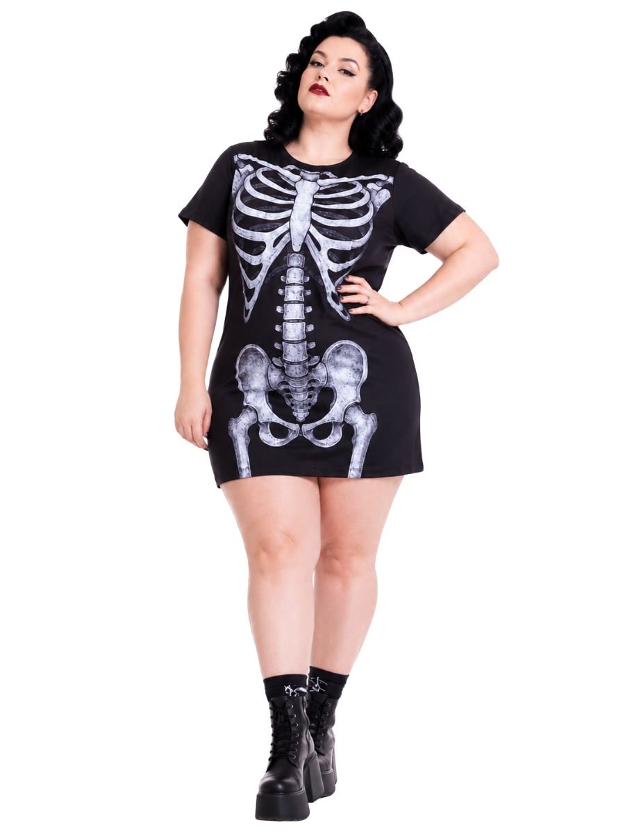 Vestido Esqueleto Skeleton