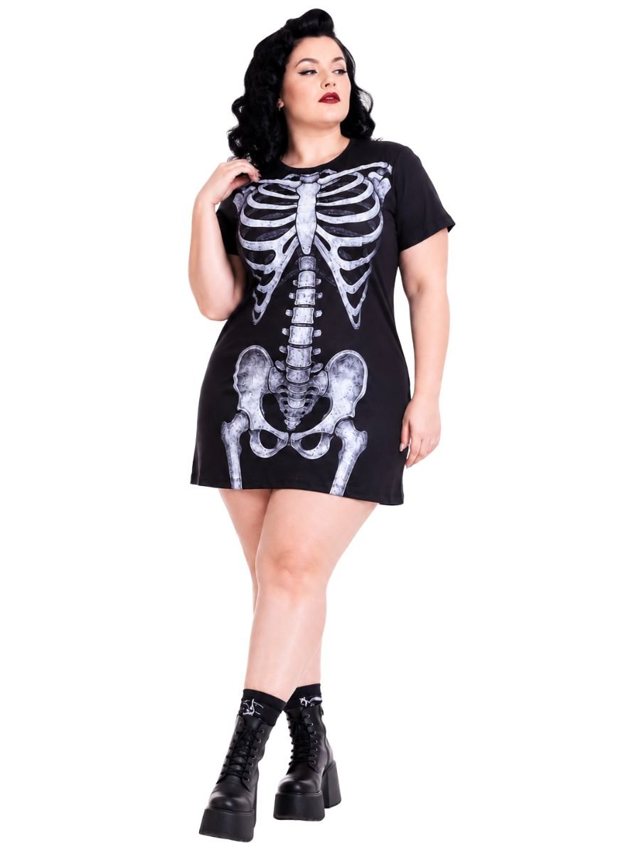 Vestido Esqueleto Skeleton