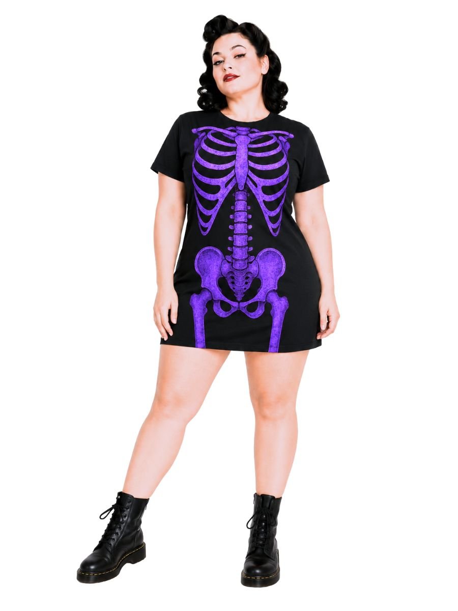 Vestido Esqueleto Skeleton