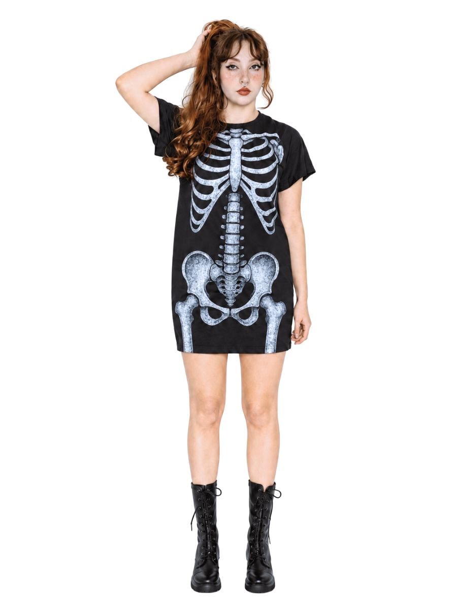 Vestido Esqueleto Skeleton