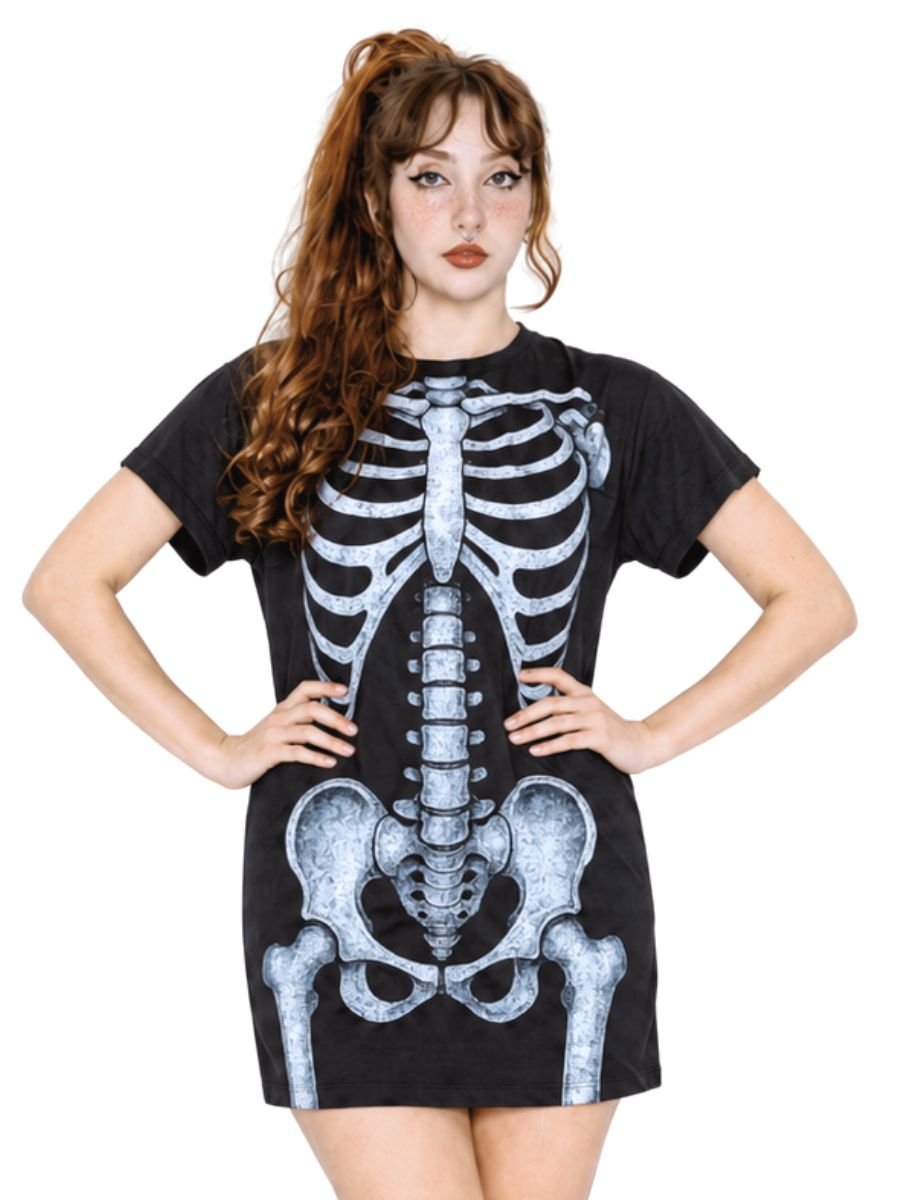 Vestido Esqueleto Skeleton