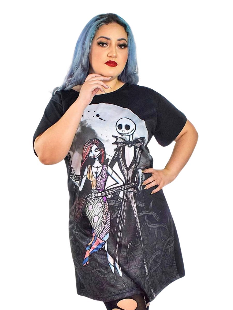 Vestido Mini Vest Jack Skellington Moon Light