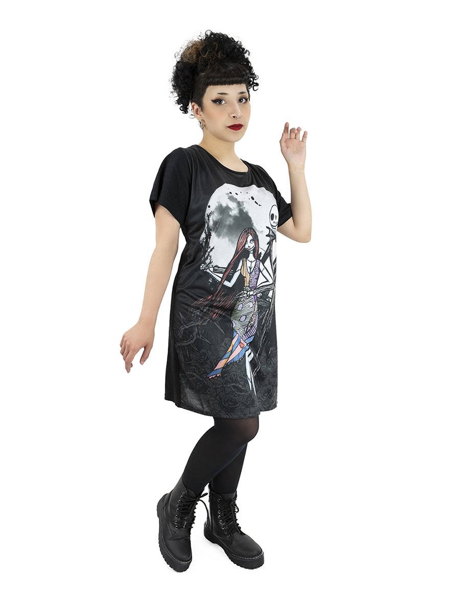 Vestido Mini Vest Jack Skellington Moon Light