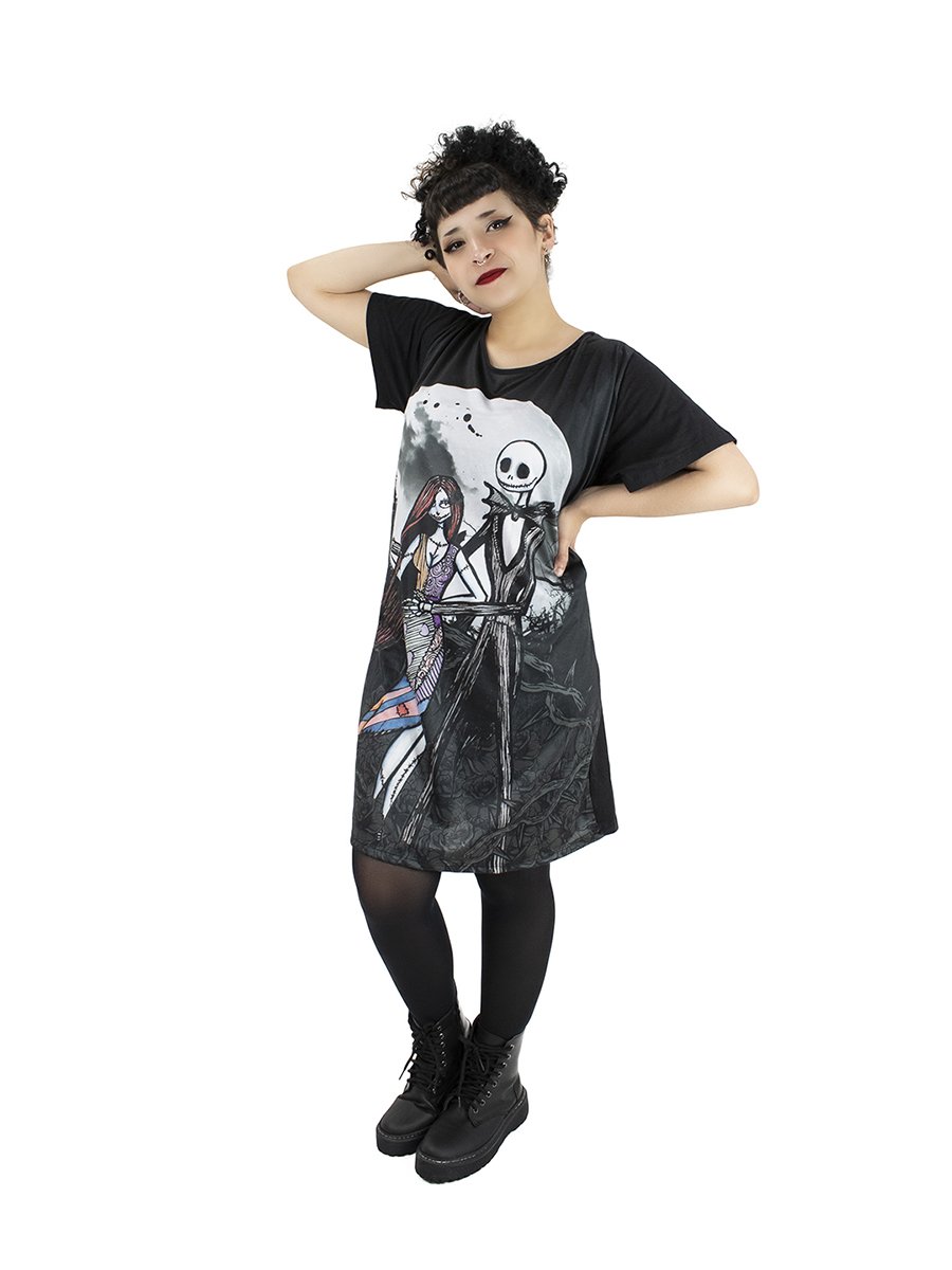 Vestido Mini Vest Jack Skellington Moon Light