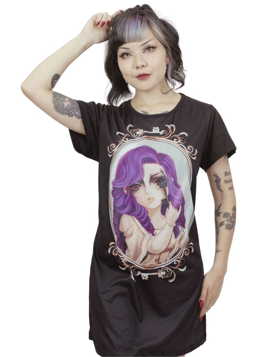 Vestido Mini Vest Ecila Trapéziaband Doors