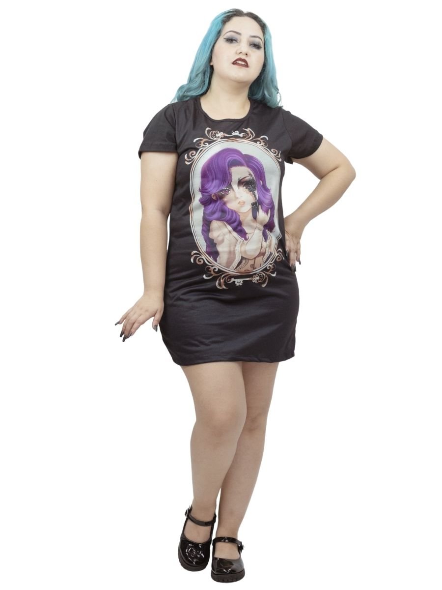 Vestido Mini Vest Ecila Trapéziaband Doors