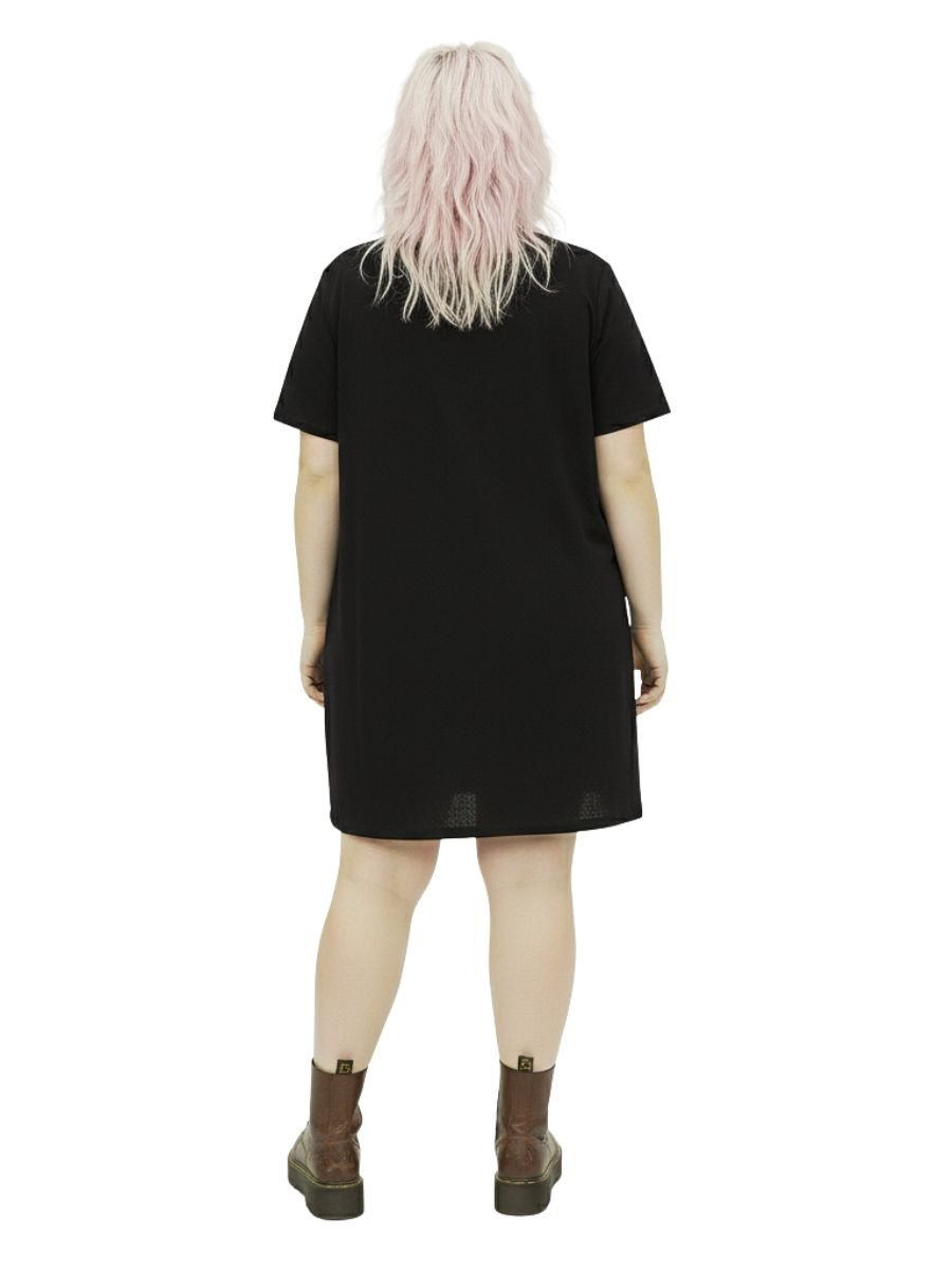 Vestido Mini Vest Esqueleto Skeleton